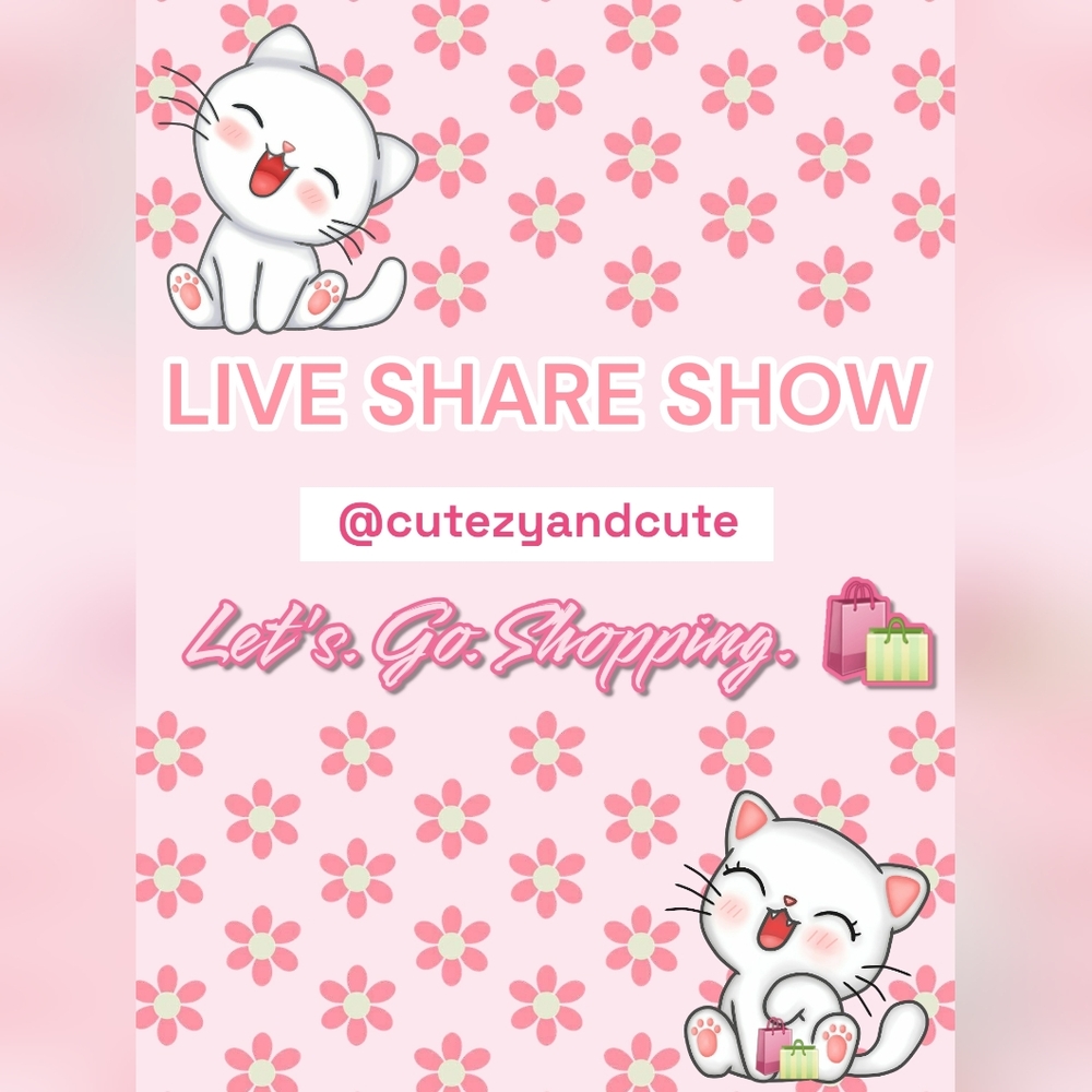 LIVE Share Show🎉Like to be Notified💙🛍🌸🎉